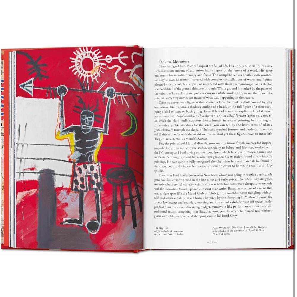 Taschen Basquiat Coffee Table Book - Small - Picture 2 of 8